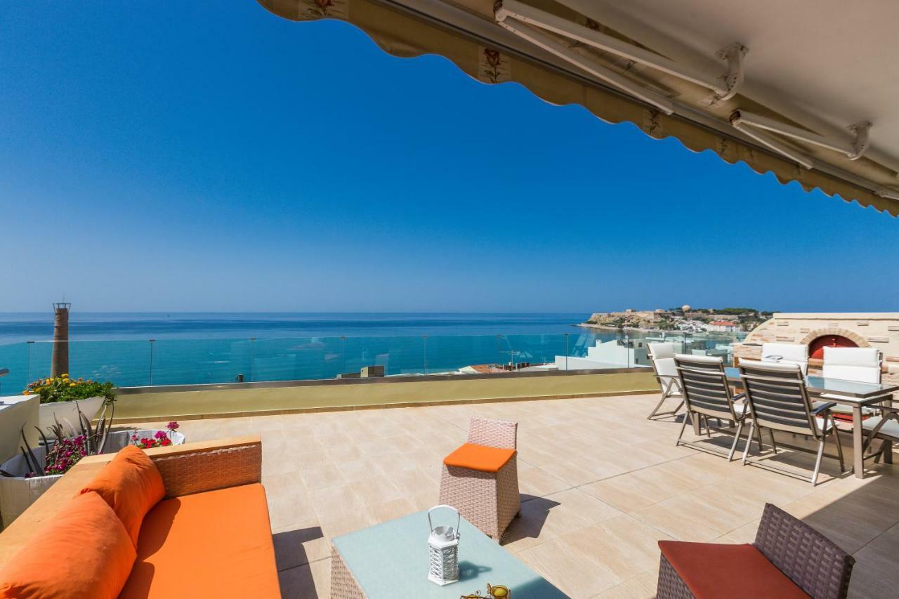 Апартаменти Elytis Panoramic View Rethymno  Екстер'єр фото